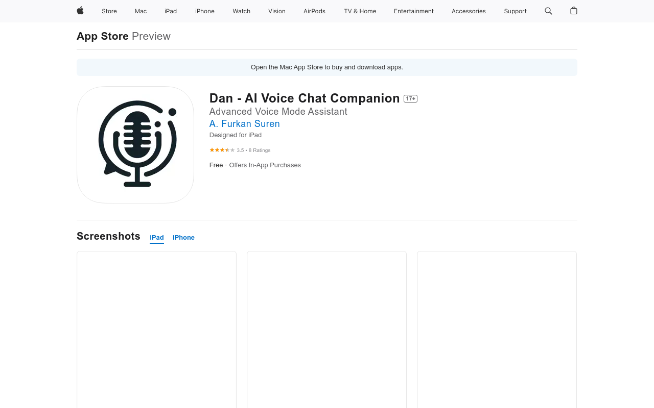 Dan: AI Voice Chat
