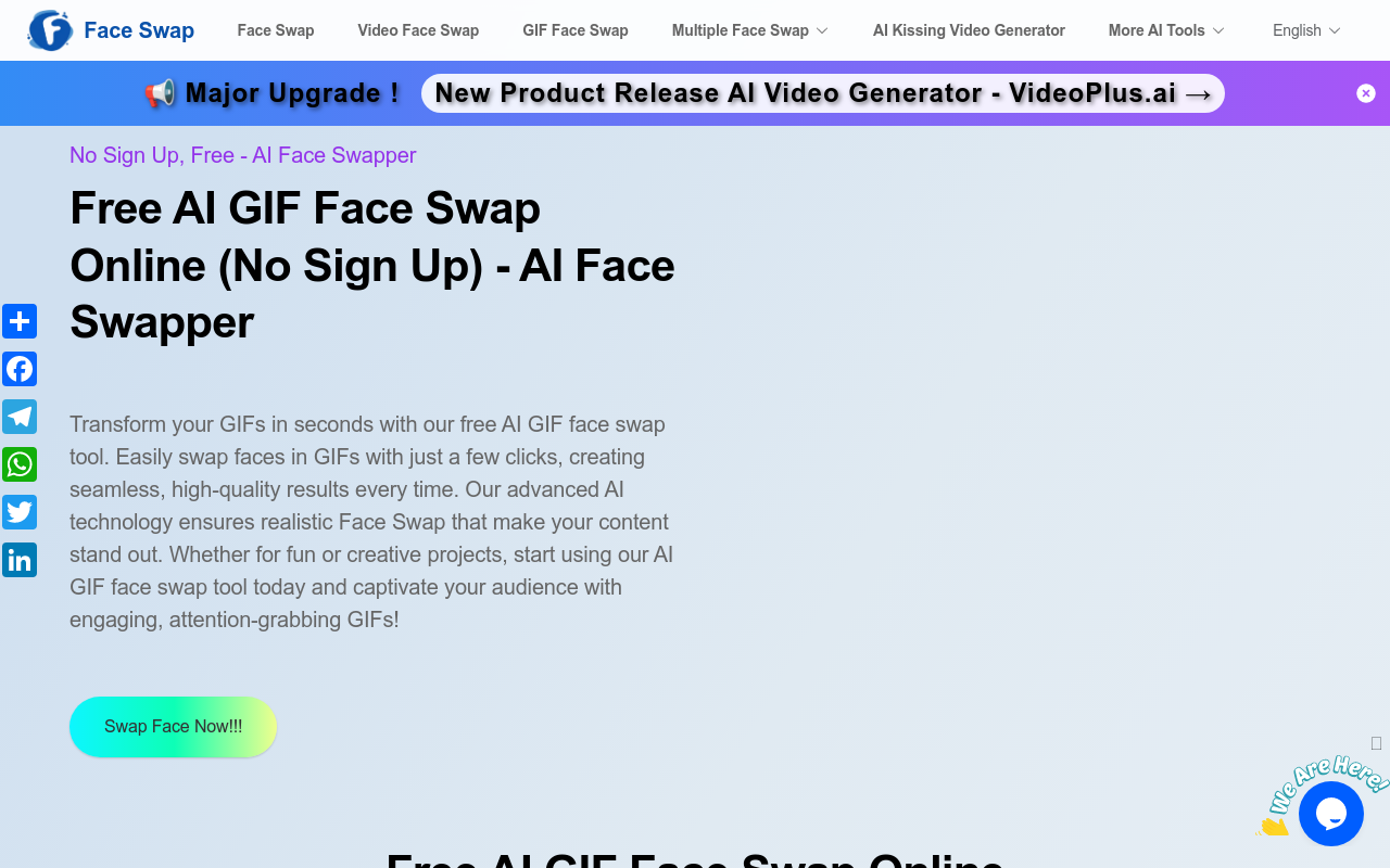 Free AI GIF Face Swap
