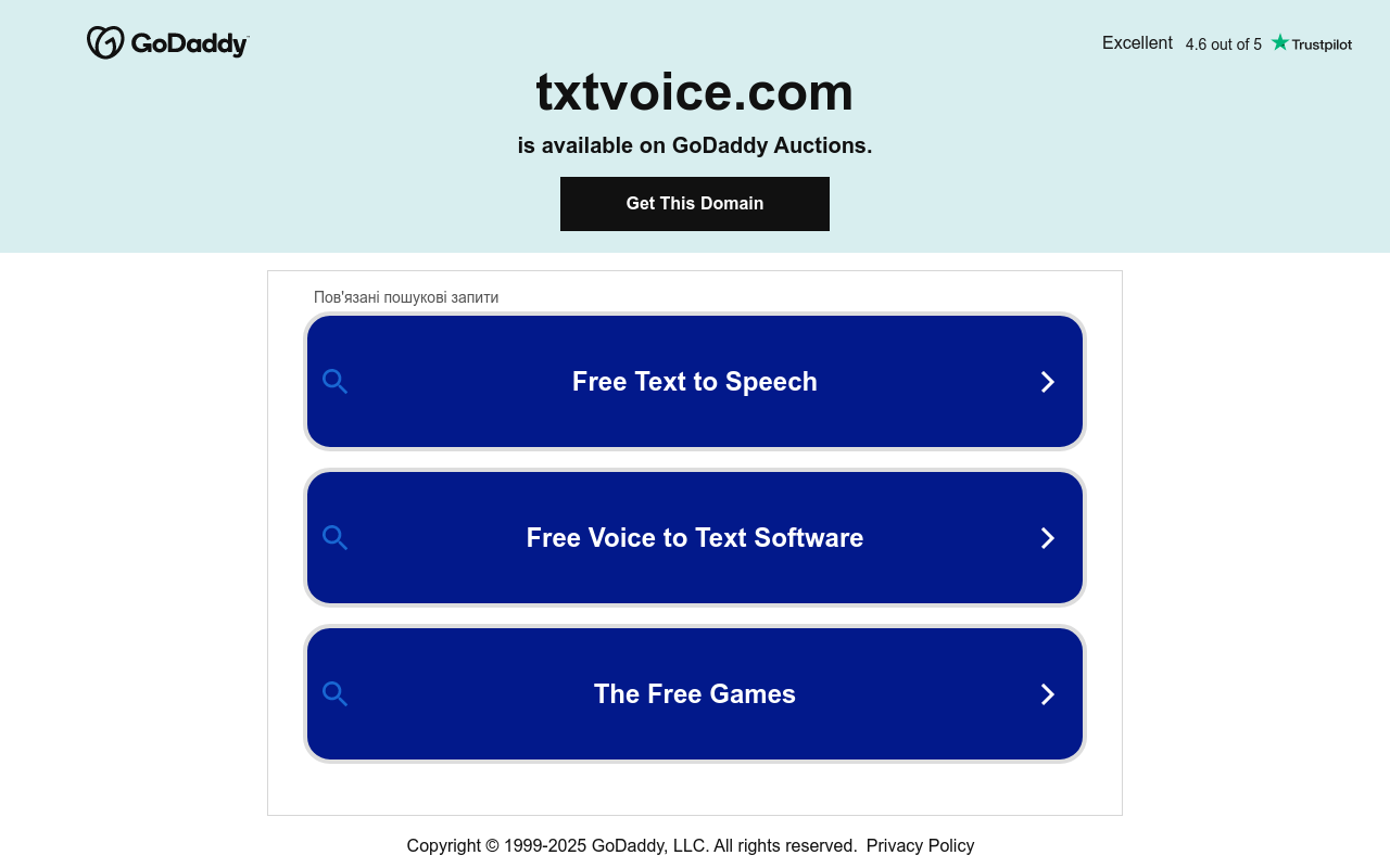 TxTVoice - AI-driven text-to-speech