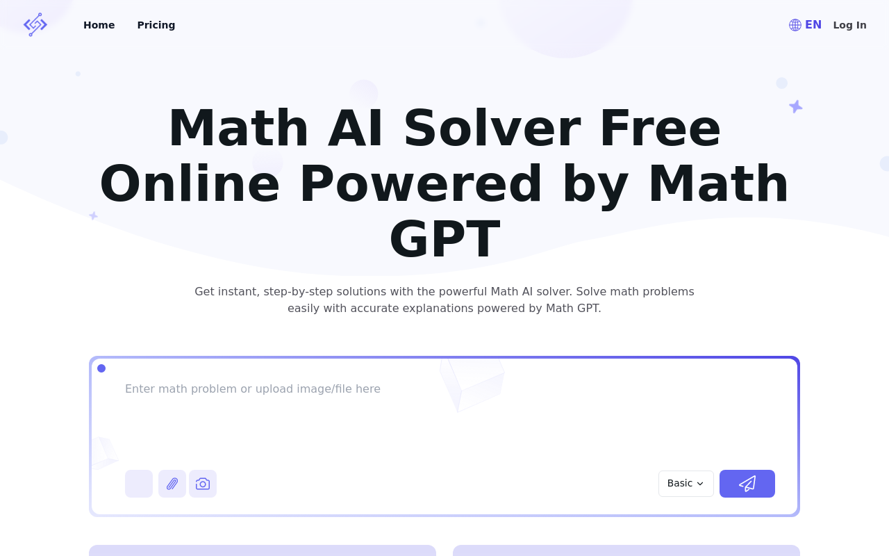 Math.now: Free Math AI Solver powered by math GPT