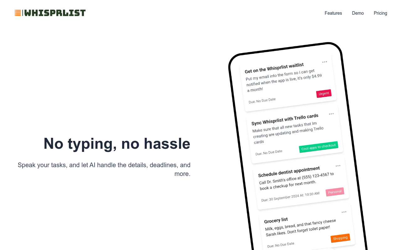 Whisprlist