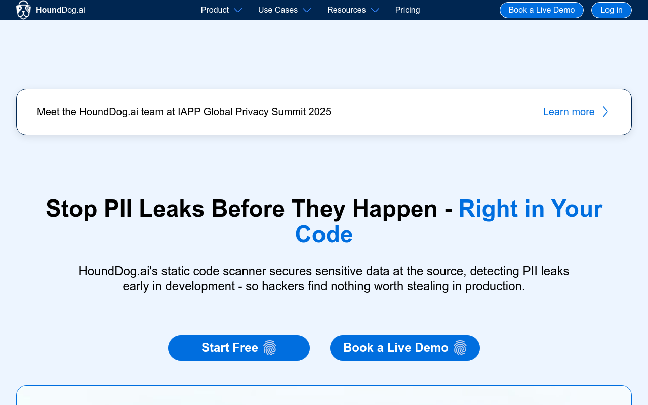 HoundDog.ai Static Code Scanner