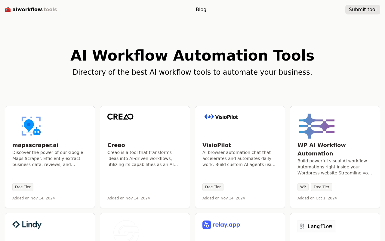 AI Workflow Automation Tools