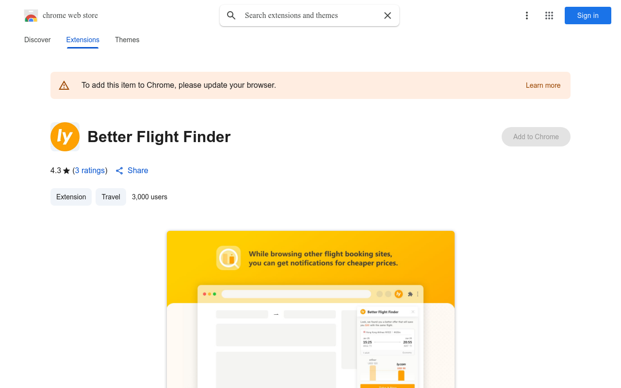 Better Flight Finder