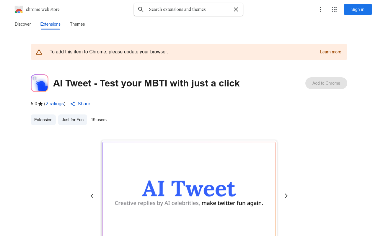 AI Tweet