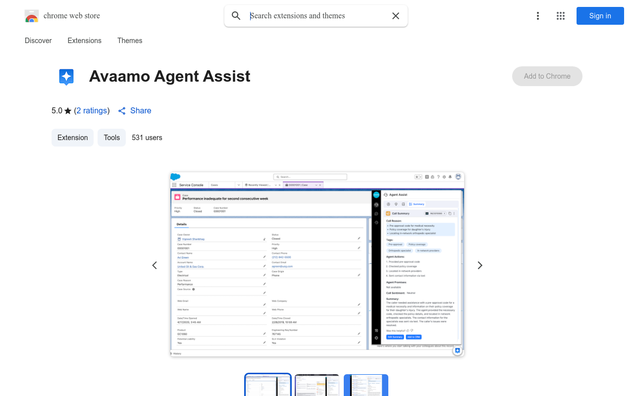 Avaamo Agent Assist
