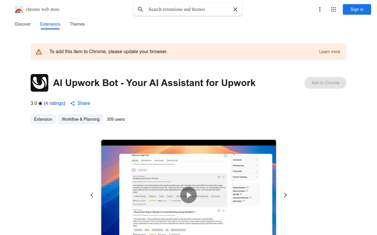 AI Upwork Bot - Your AI Assistant for Upwork