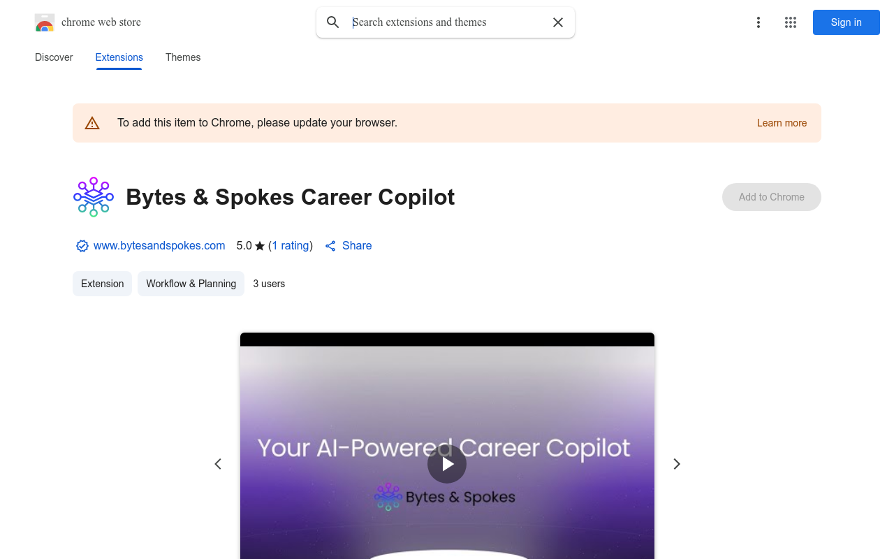 Bytes & Spokes Career Copilot