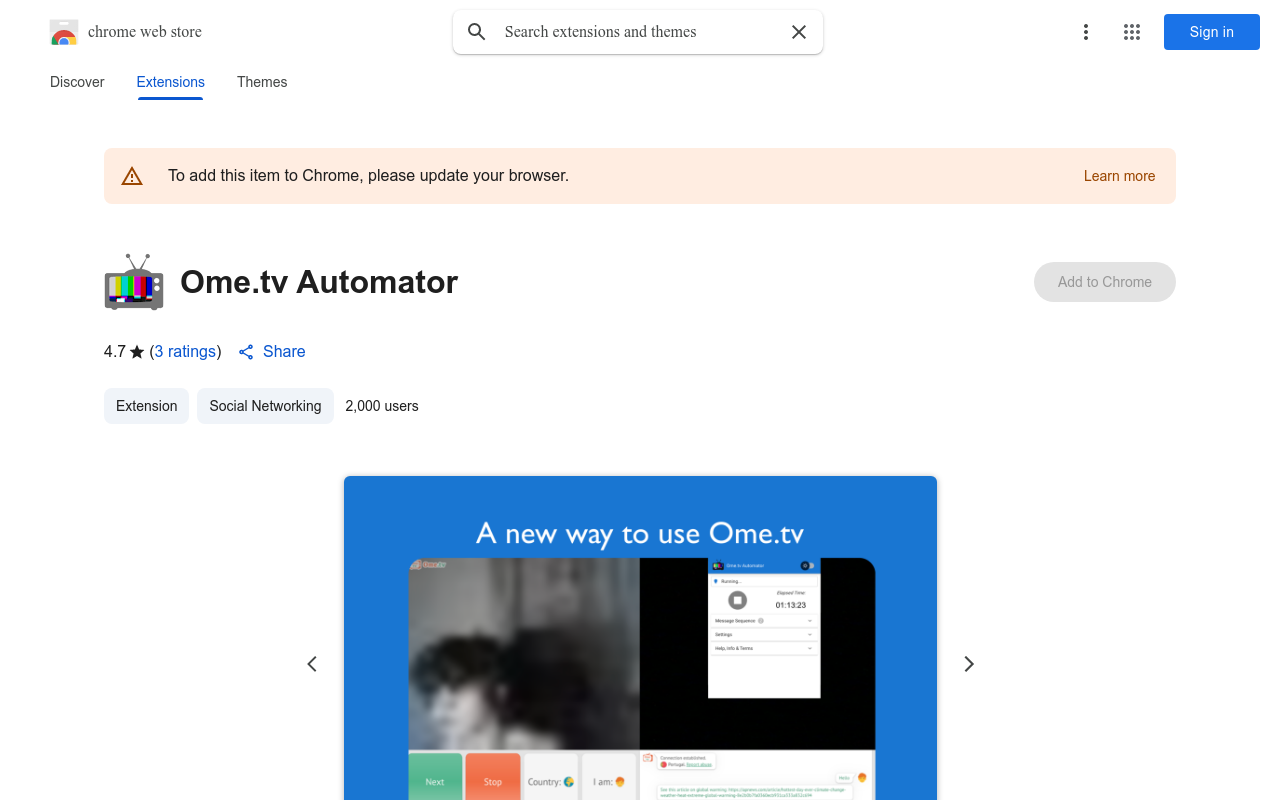 Ome.tv Automator