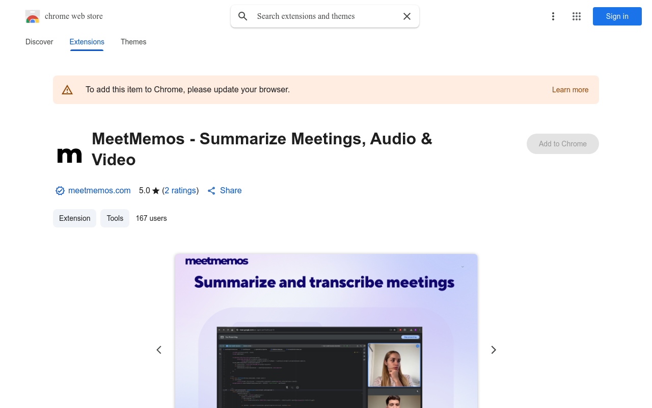 MeetMemos - Summarize Meetings, Audio & Video