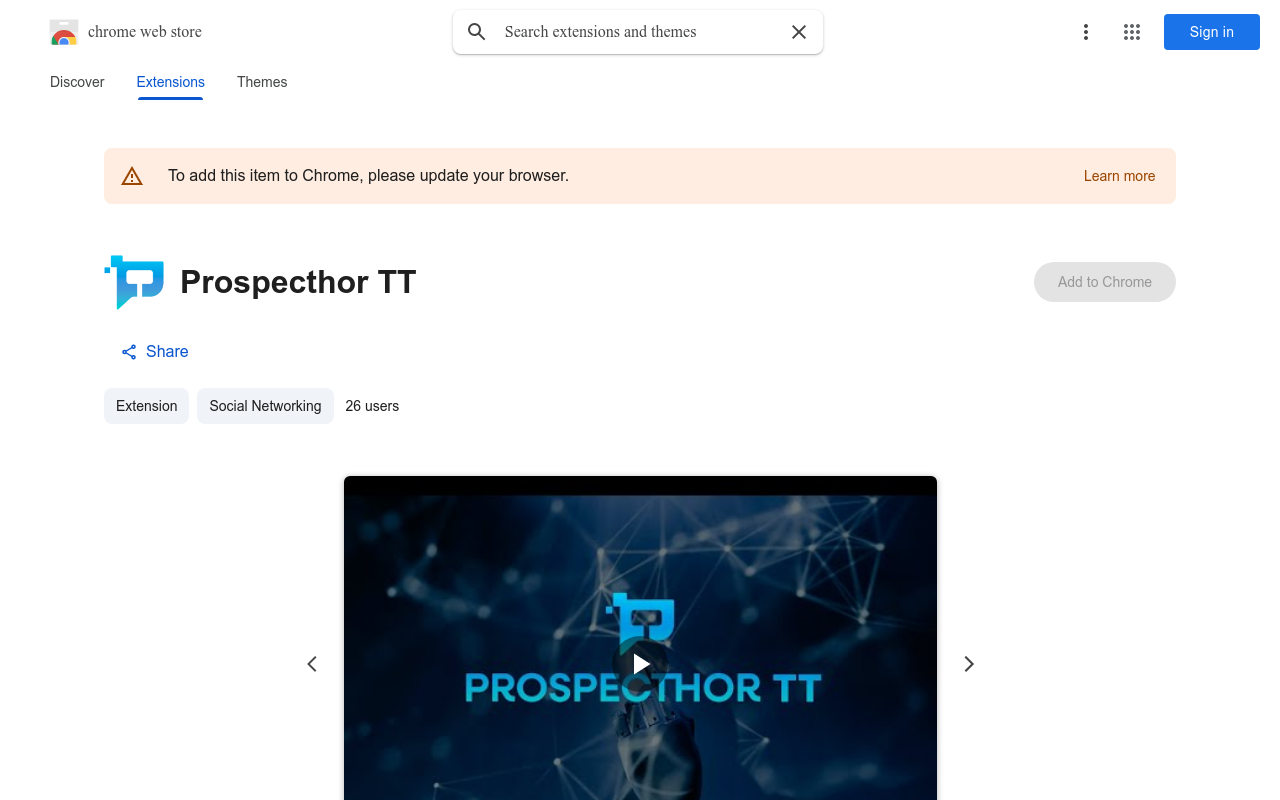 Prospecthor TT