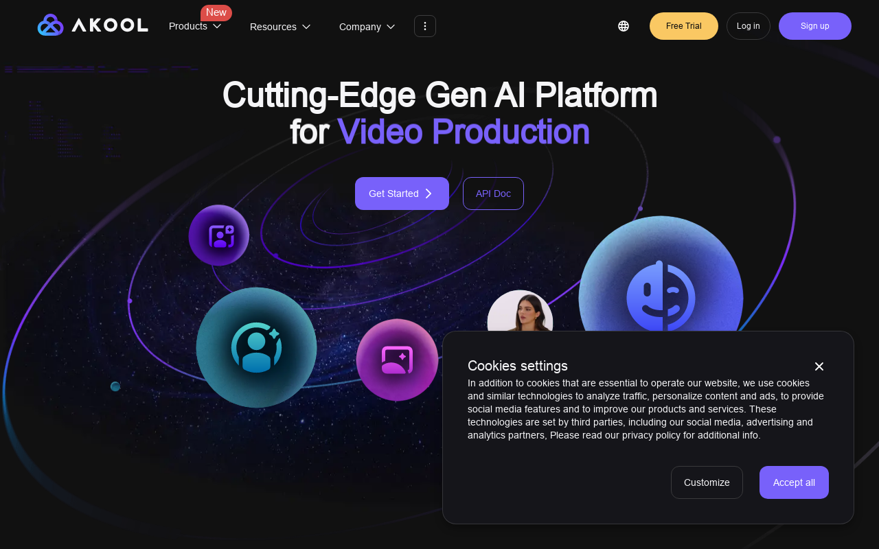 AI Commerce Content Platform by Akool