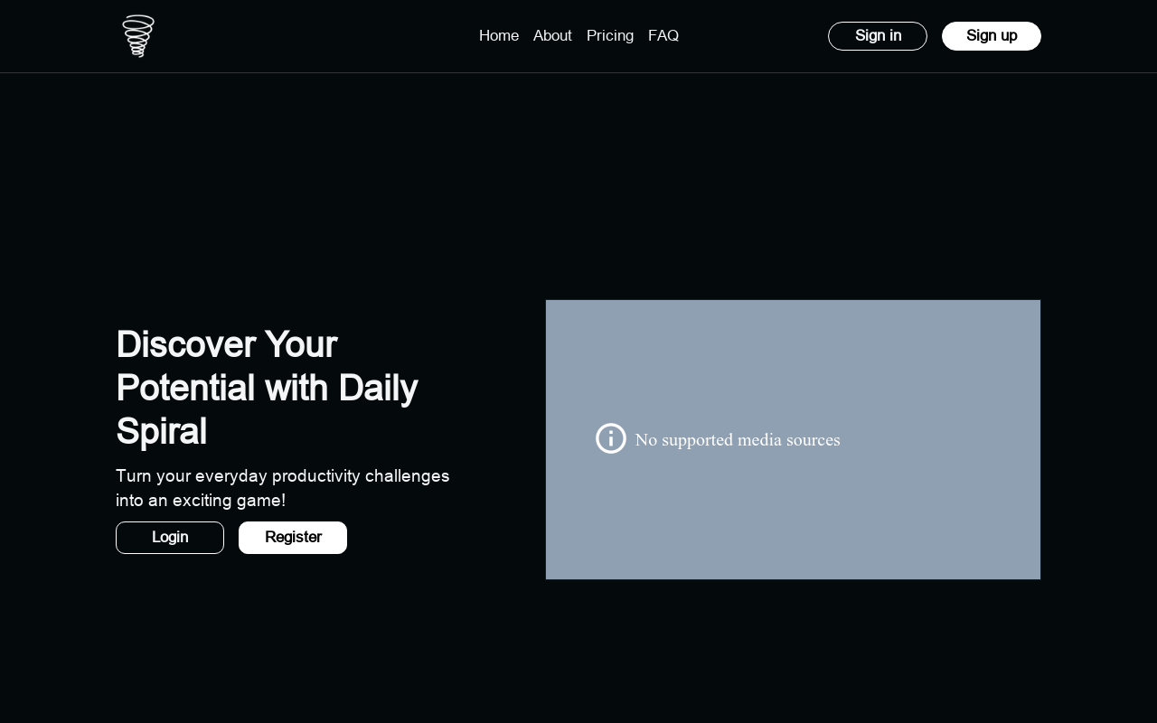 Daily spiral