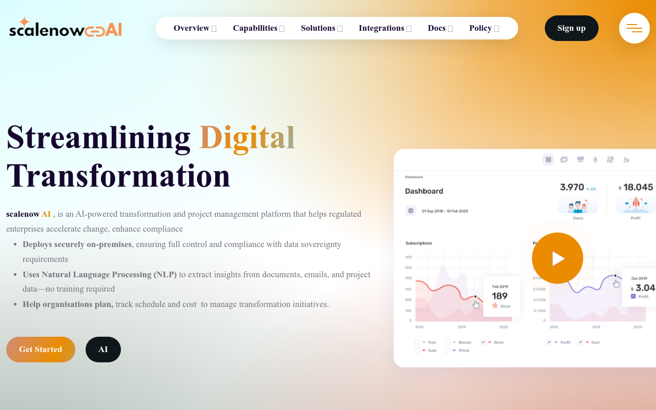 scalenowai - Streamlining Transformation