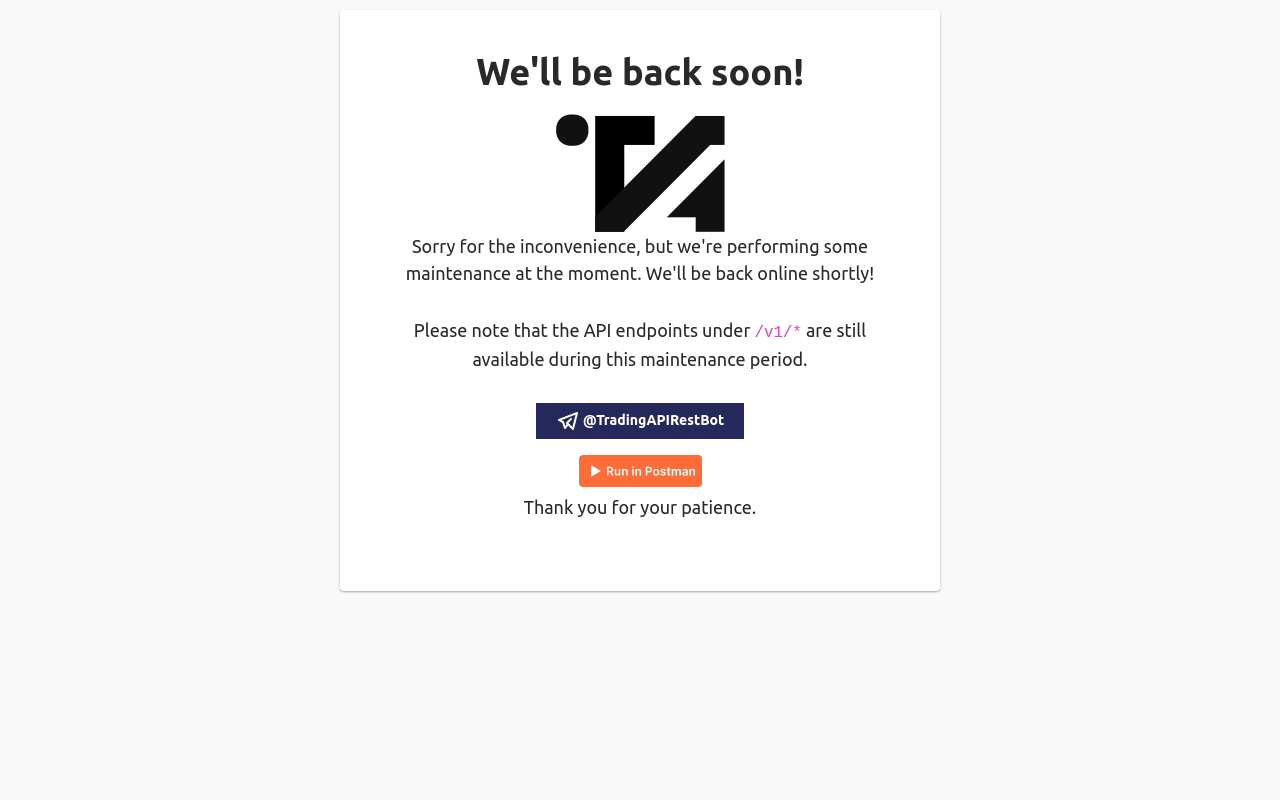 TradingAPI.rest