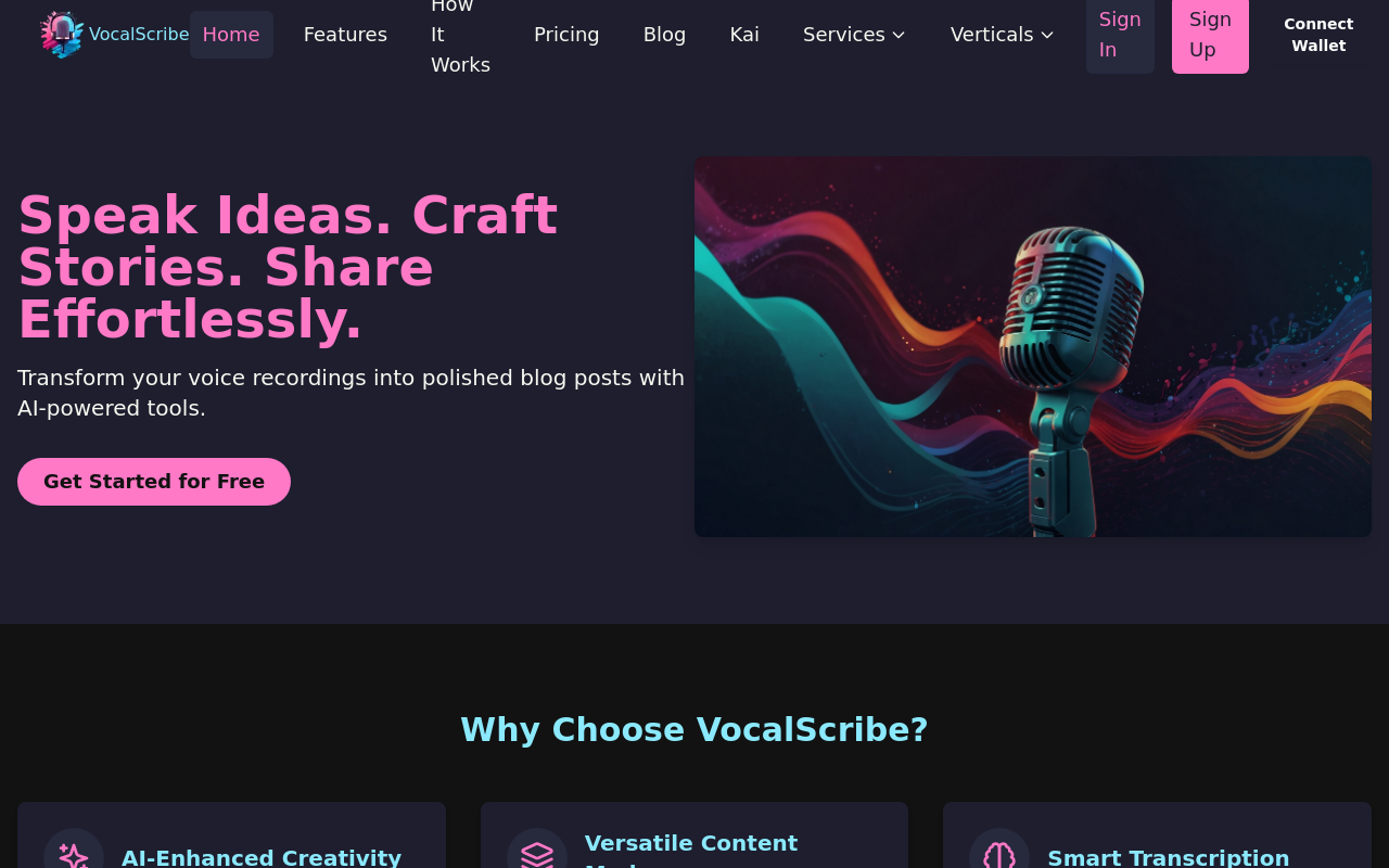 VocalScribe