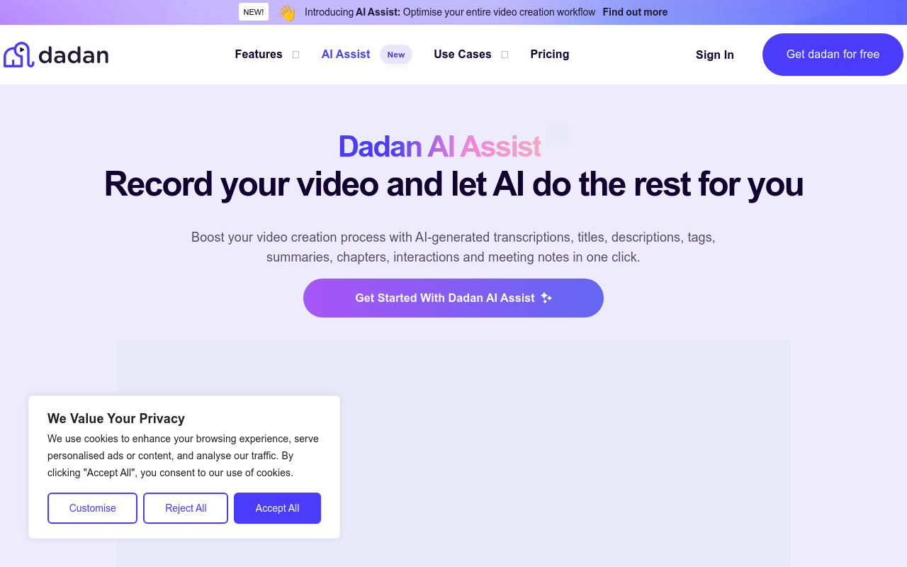 Dadan AI Assist