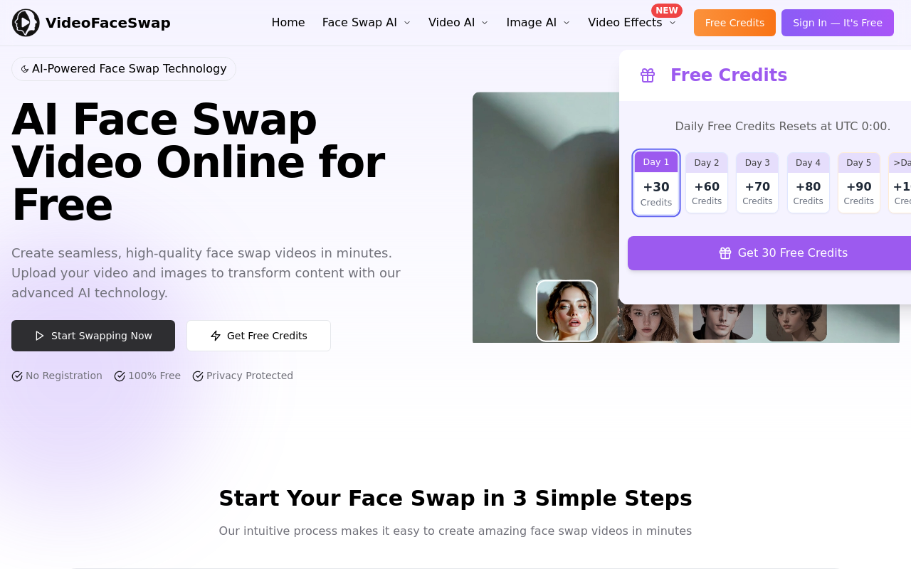 Video Face Swap