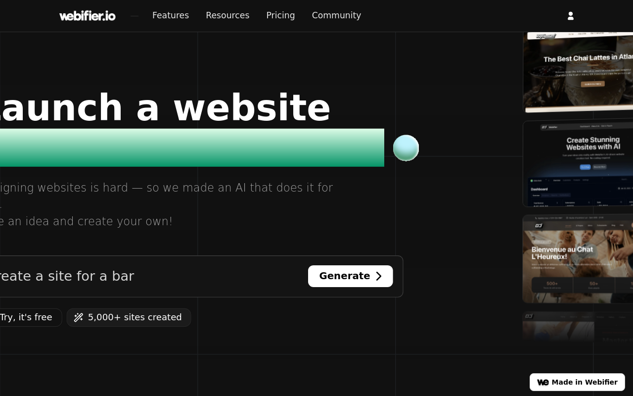 Webifier.io