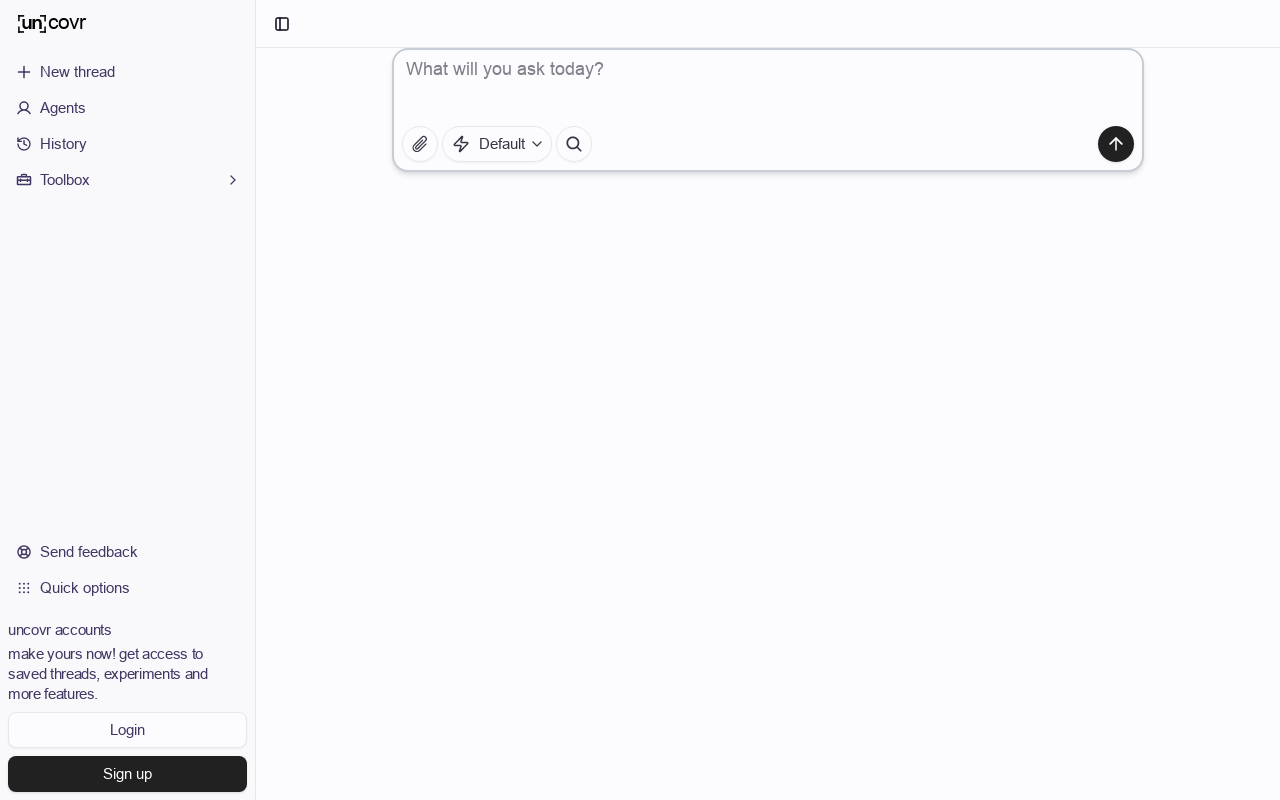 uncovr • your AI search companion