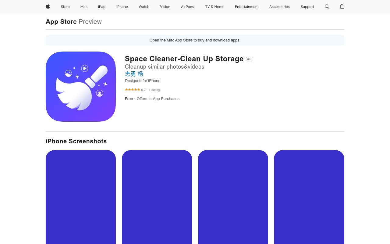 Space Cleaner-Clean Up Storage
