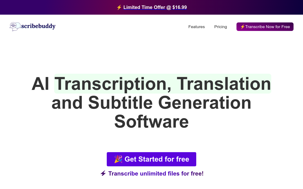 Scribebuddy