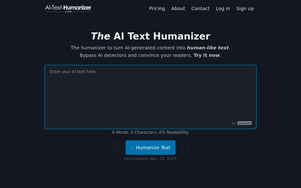 AI Text Humanizer