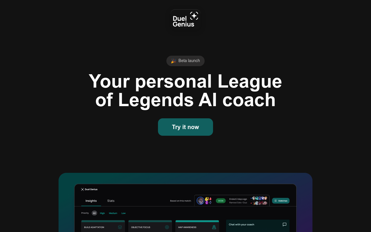 DuelGenius AI Coach