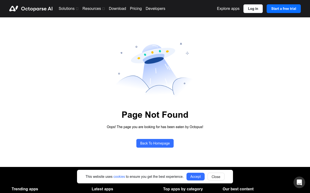 Octoparse AI - Workflow Automation Software