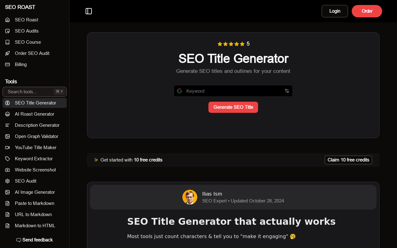 SEO Title Generator