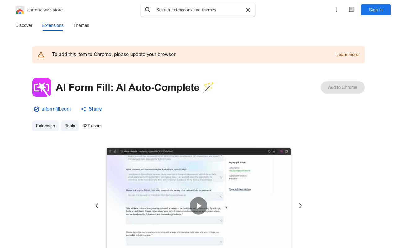 AI Form Fill: AI Auto-Complete ????