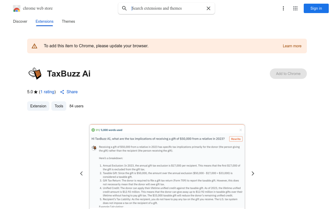 TaxBuzz Ai
