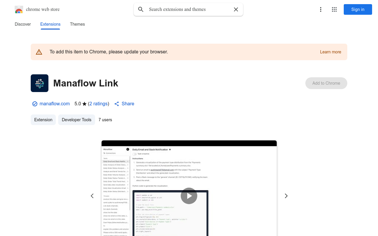 Manaflow Link