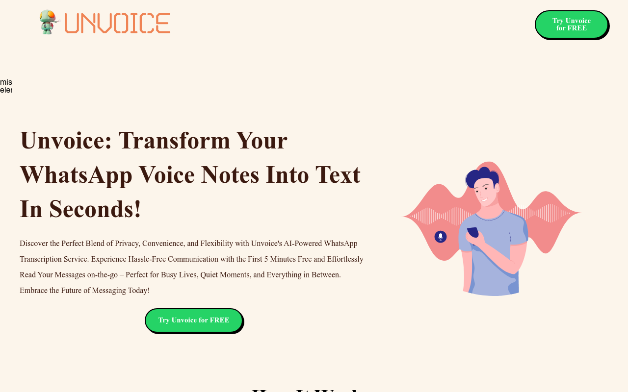 Unvoice