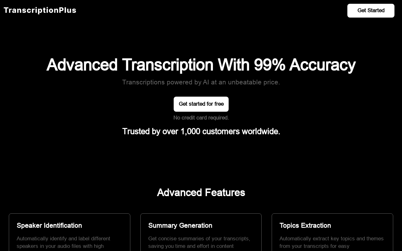 TranscriptionPlus