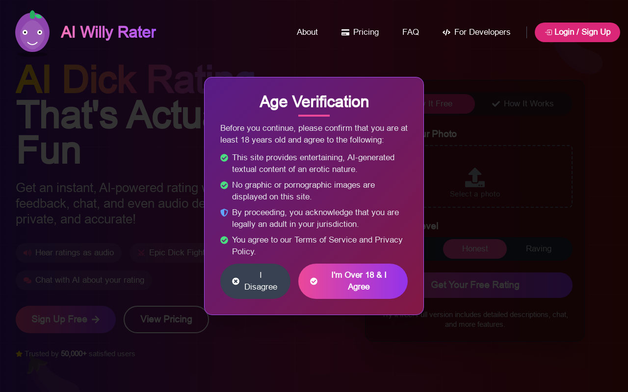 AI Willy Rater