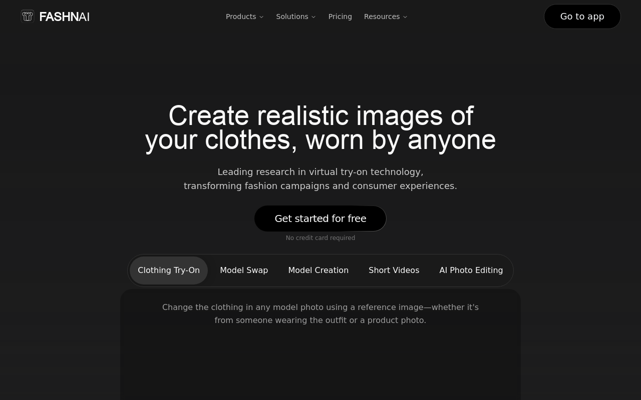 FASHN Virtual Try-On