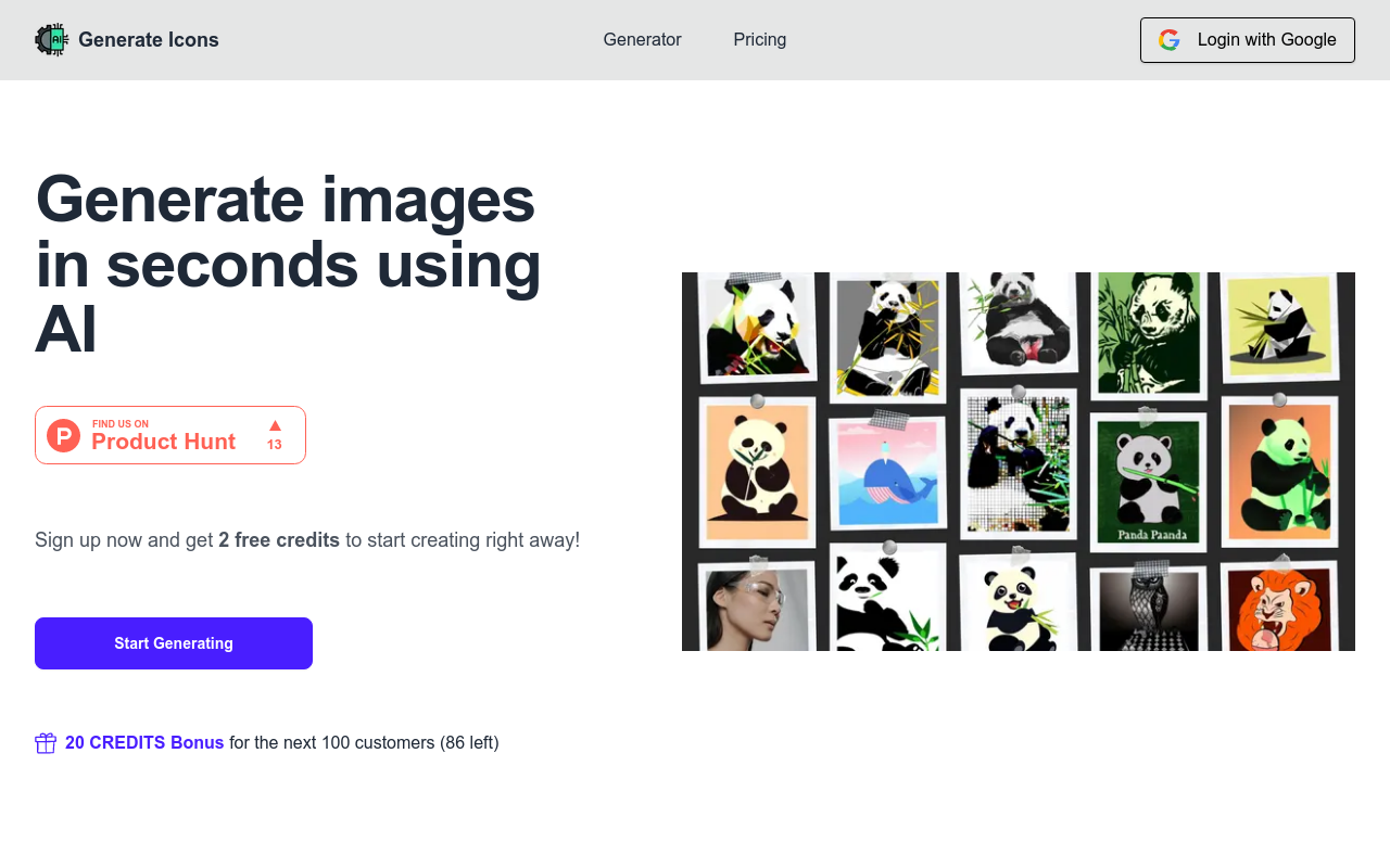 Generate Icons