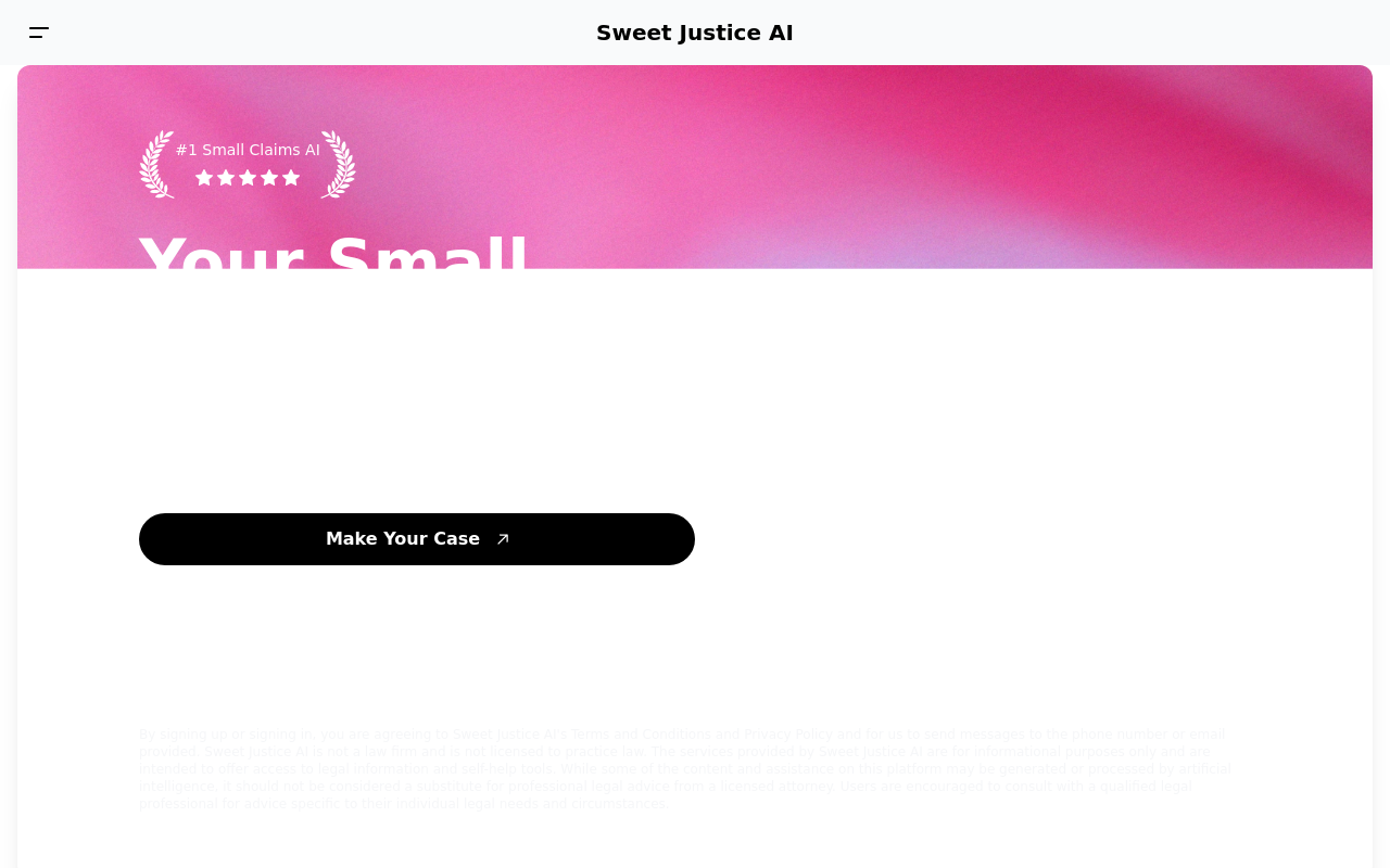Sweet Justice AI