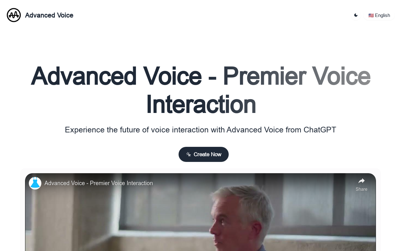 Advanced Voice
