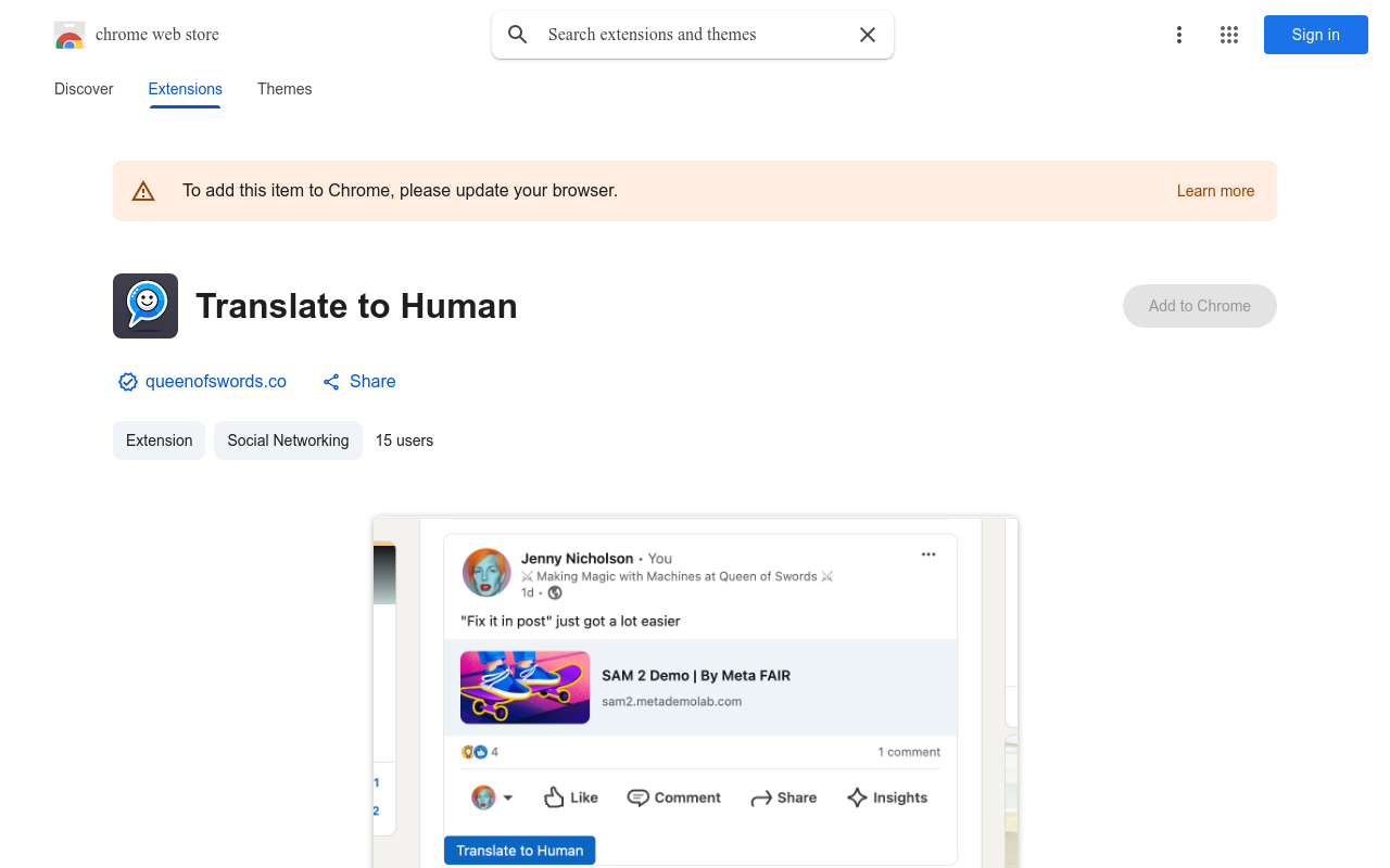 Translate to Human