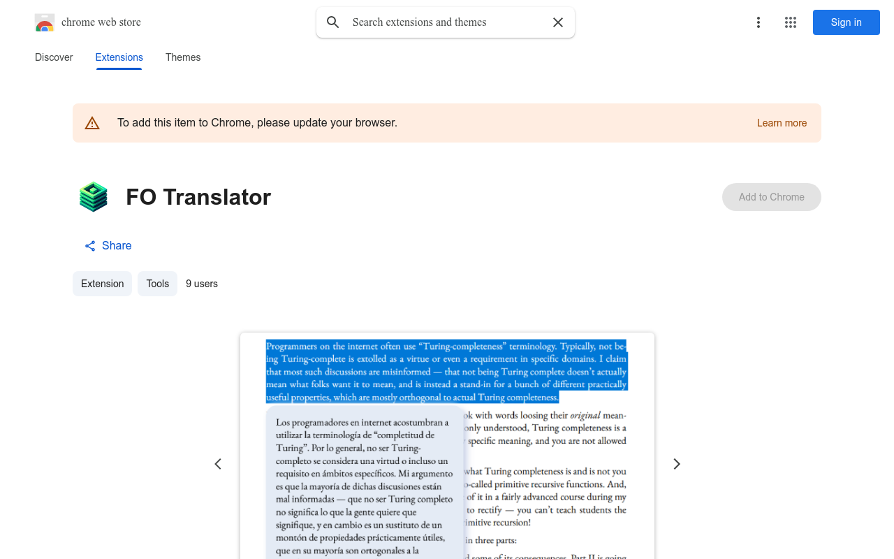 FO Translator