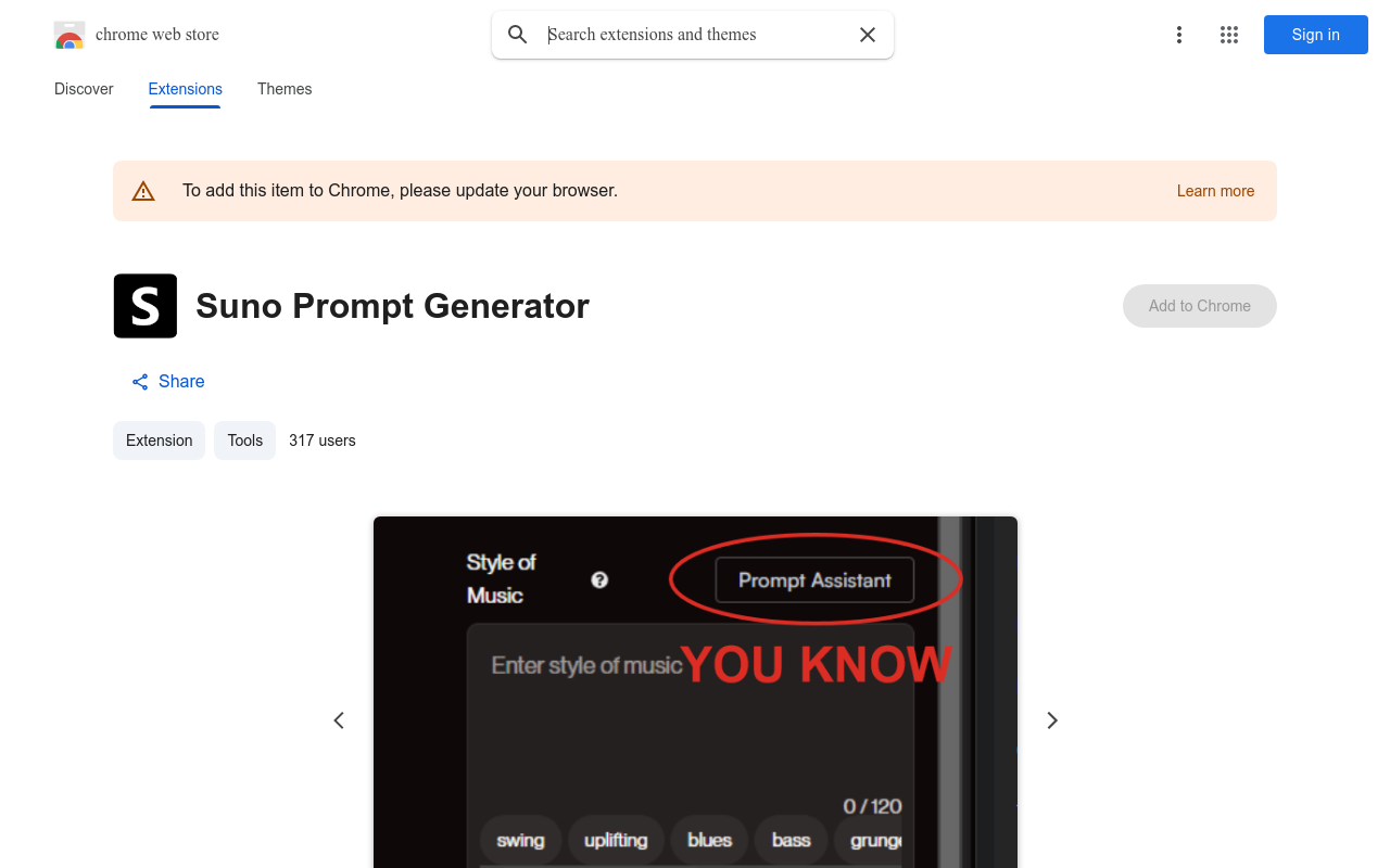Suno Prompt Generator