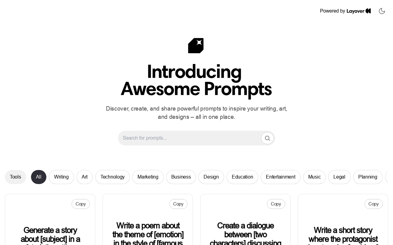 Awesome Prompts