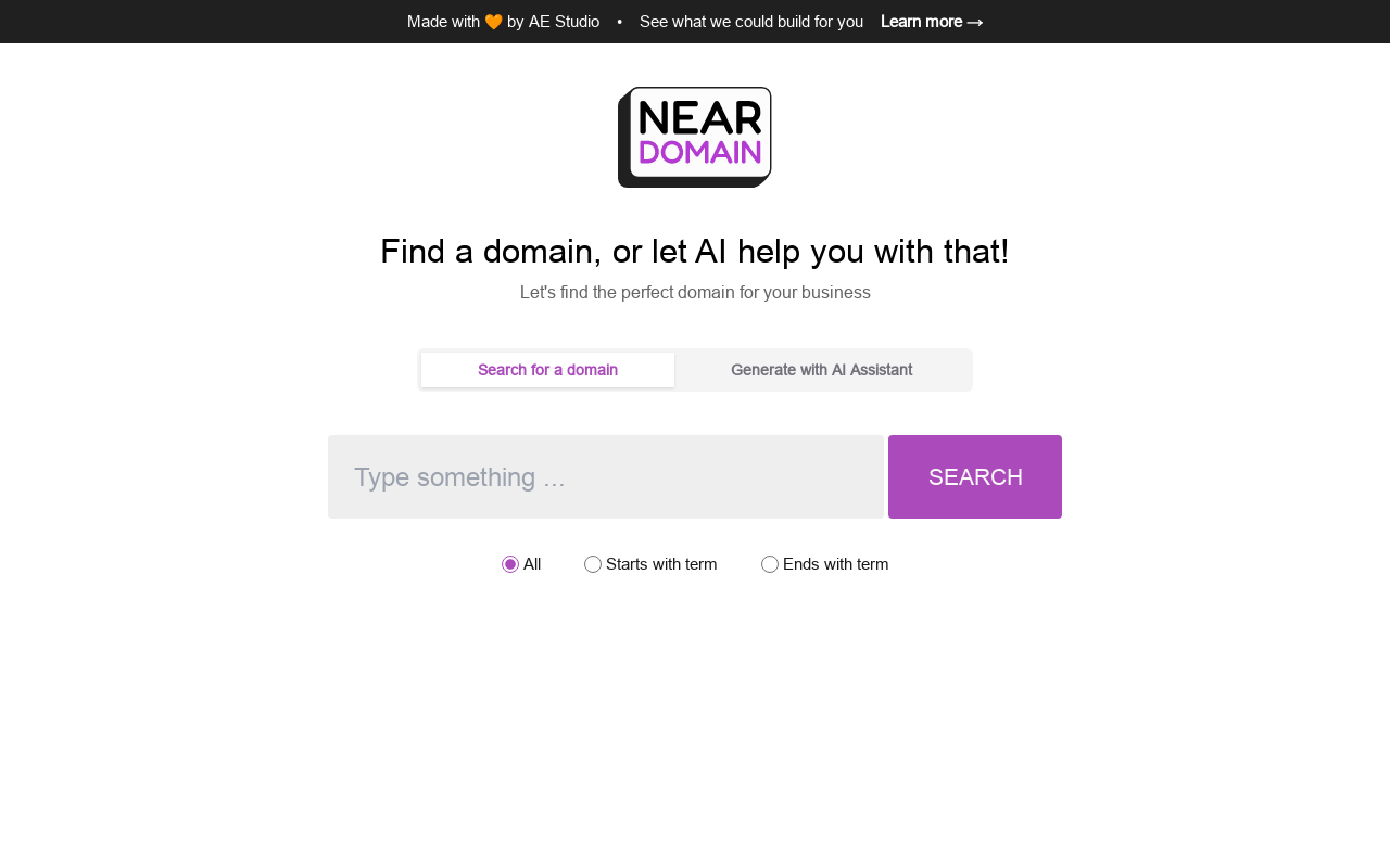 Near Domain
