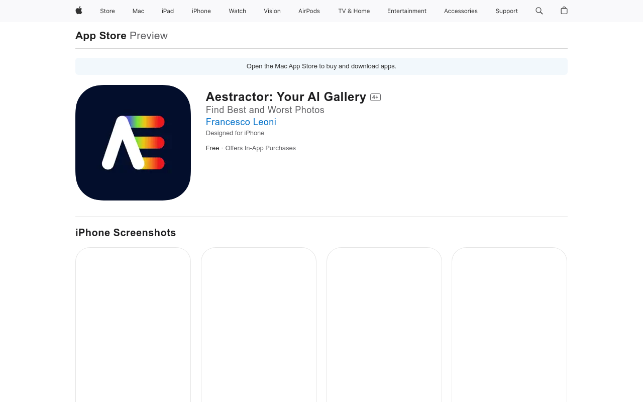 Aestractor - Your AI Gallery