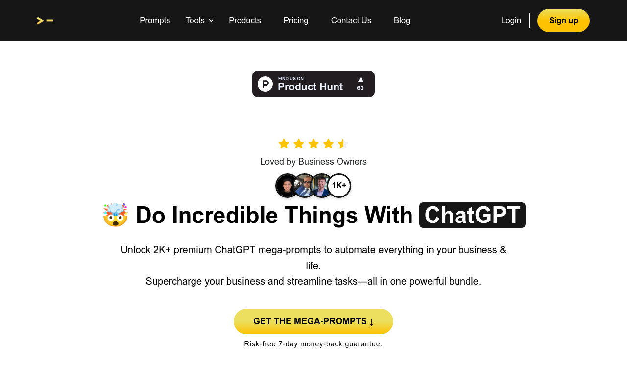2000+ ChatGPT Mega-Prompts Bundle