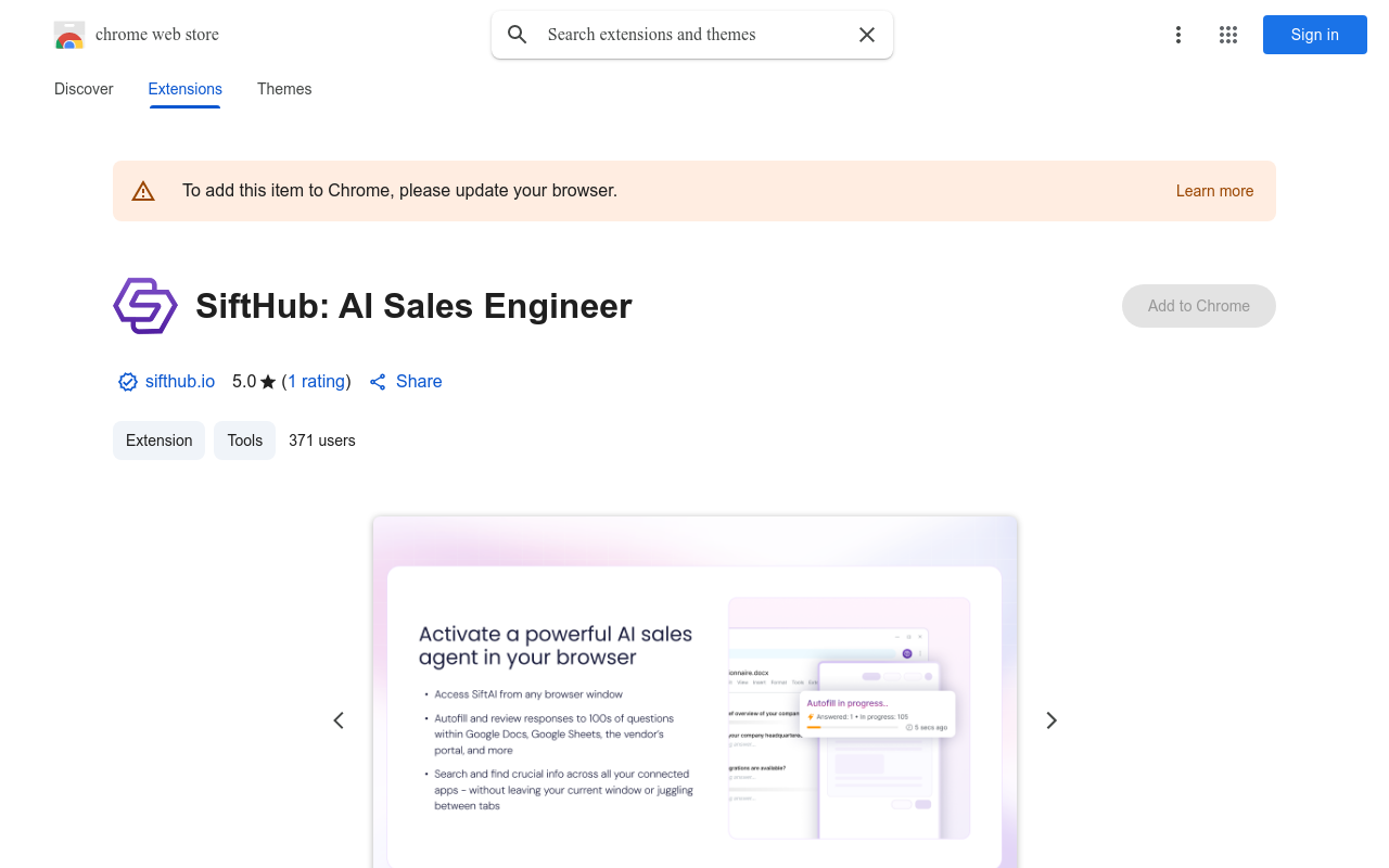 SiftHub: Sales Copilot