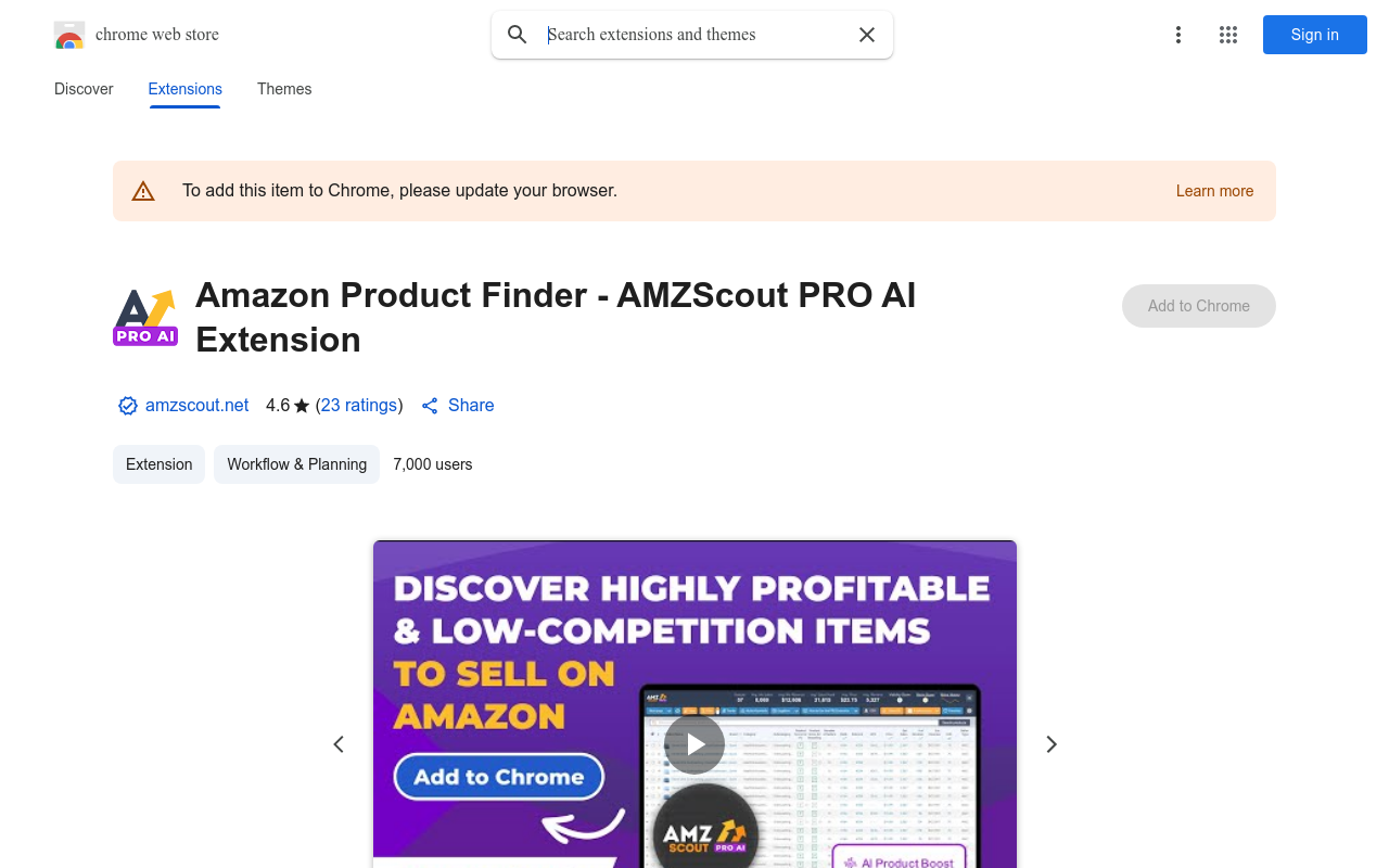 AMZScout PRO AI: Amazon Product Research Tool
