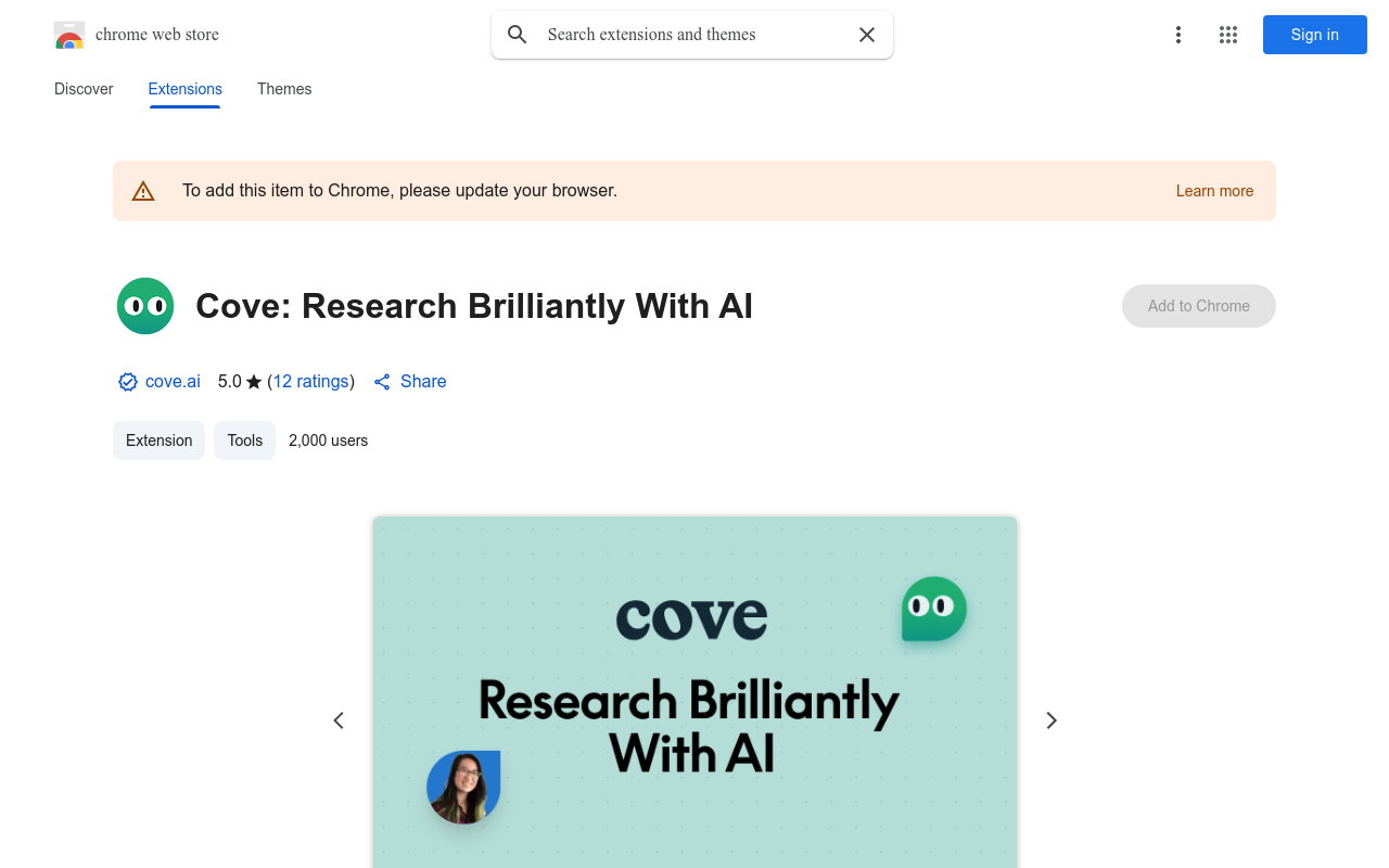 Cove: Research Brilliantly With AI